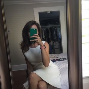 THEORY Rednee Fit & Flare Dress Small